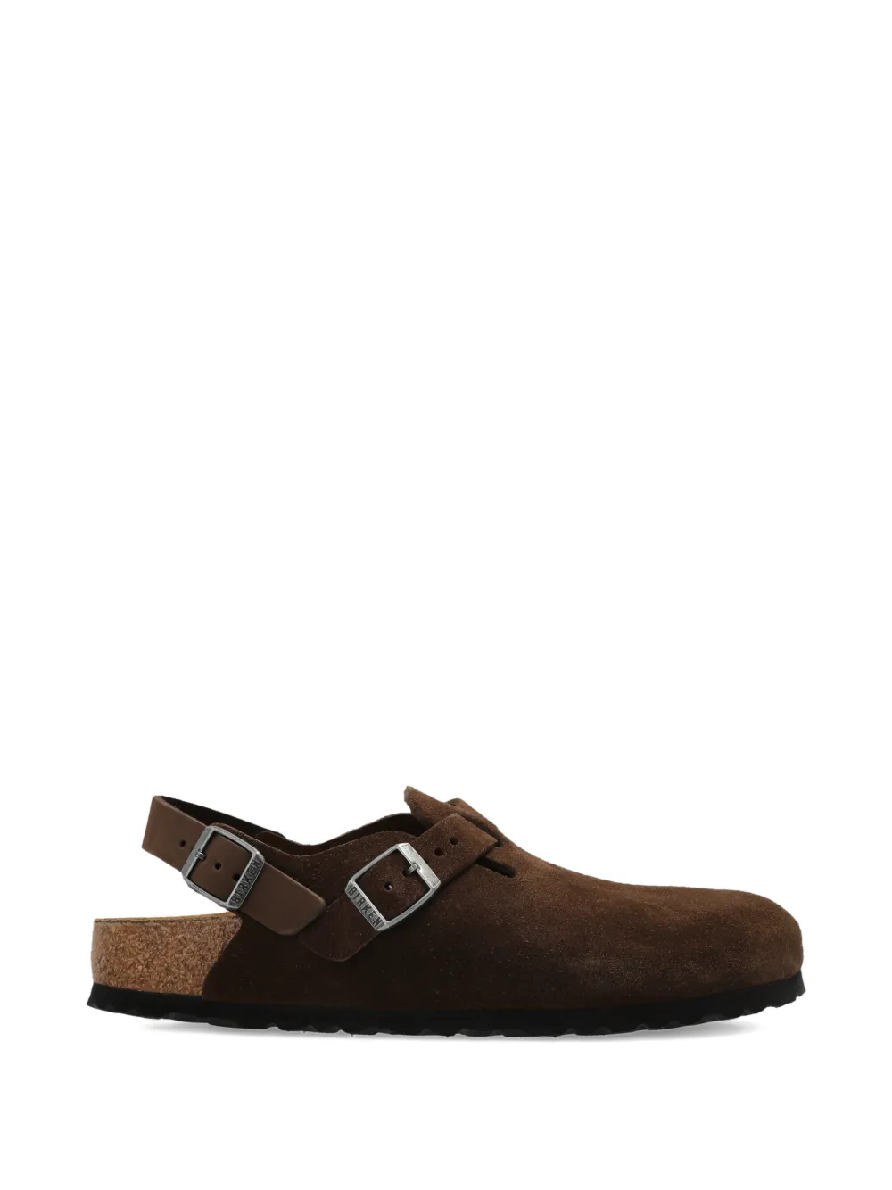Birkenstock Tokio II buckle-strap mules - Marrone