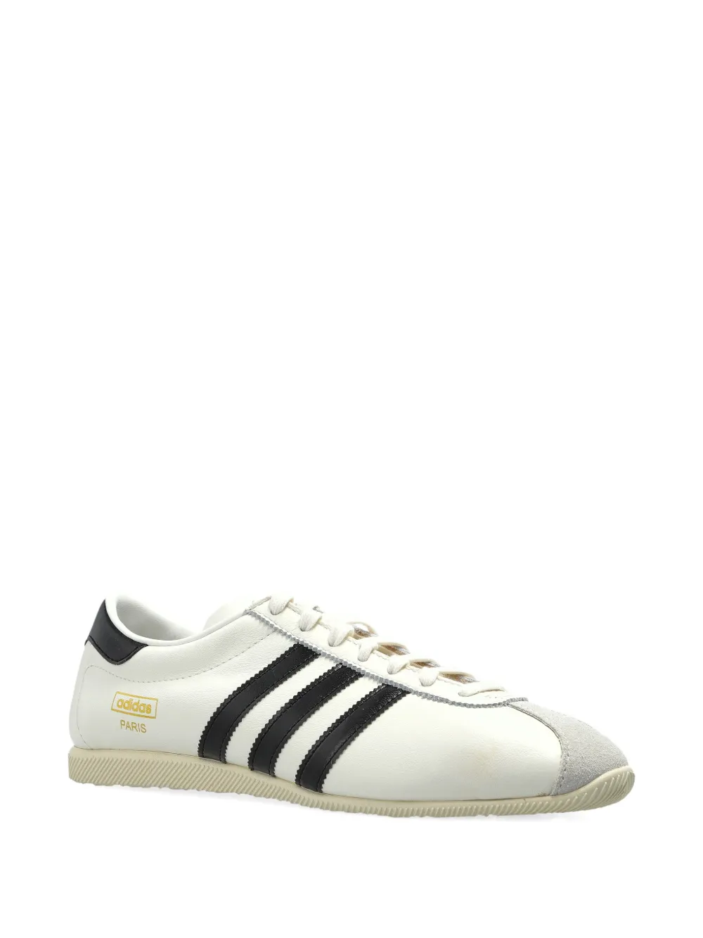 adidas Paris gestreepte sneakers Beige