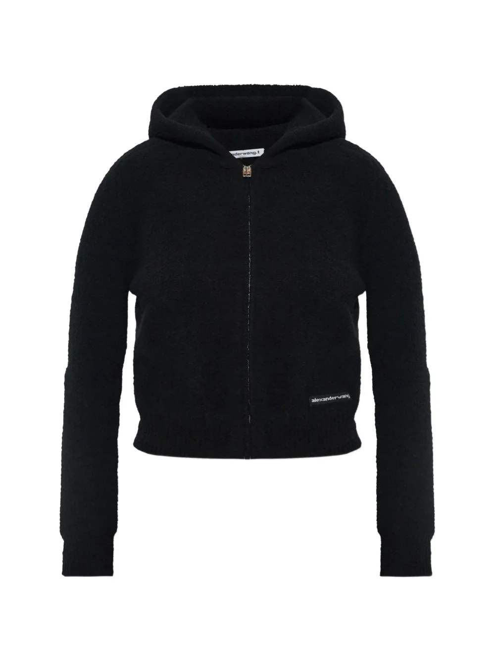 Alexander Wang zip-up hoodie - Nero