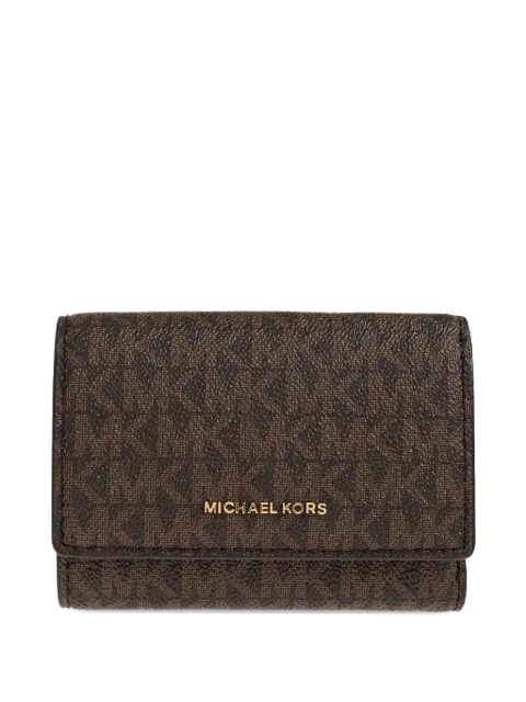 Michael Michael Kors medium Bryant logo-print wallet