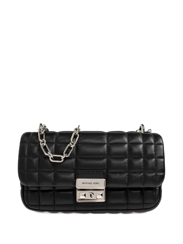 Michael Michael Kors Large Tribeca キルティング レザーショルダー 
