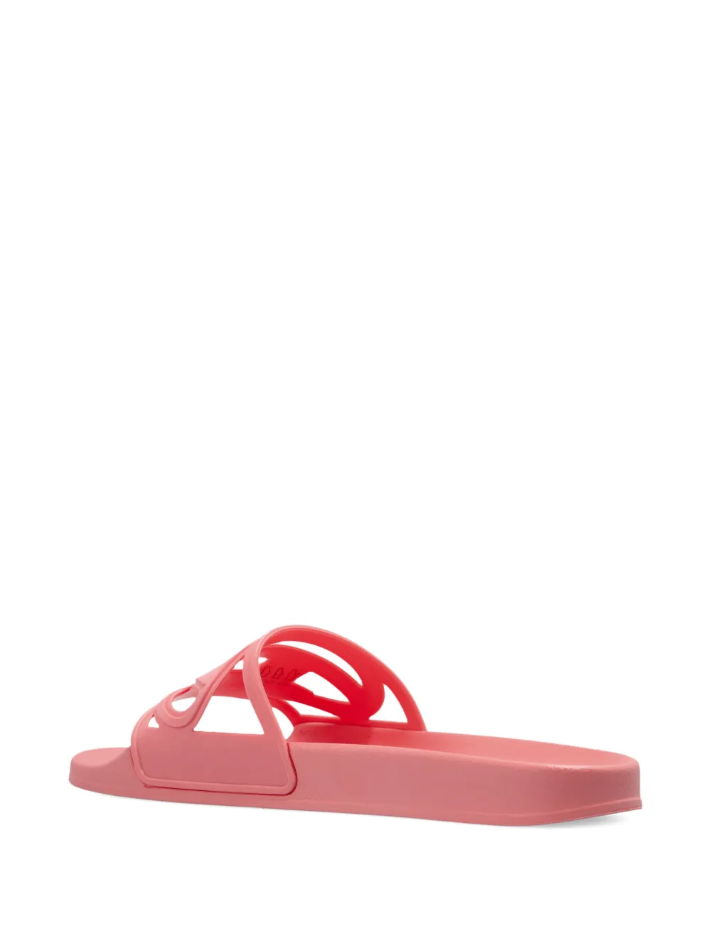 Diesel logo-detail slide Roze