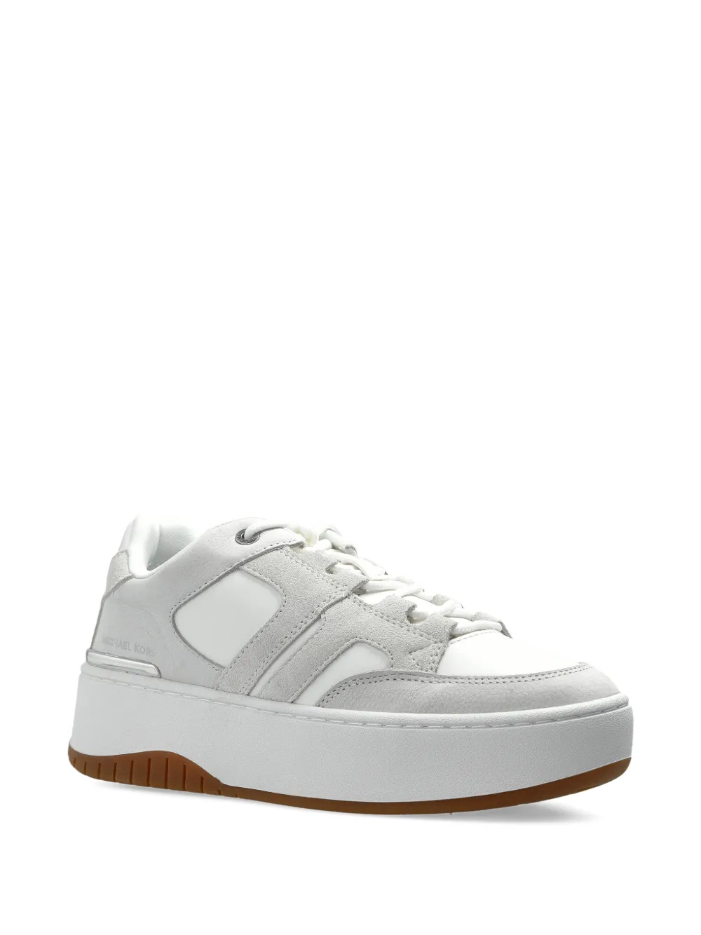 Michael Kors Ryder panelled platform low-top sneakers Grijs
