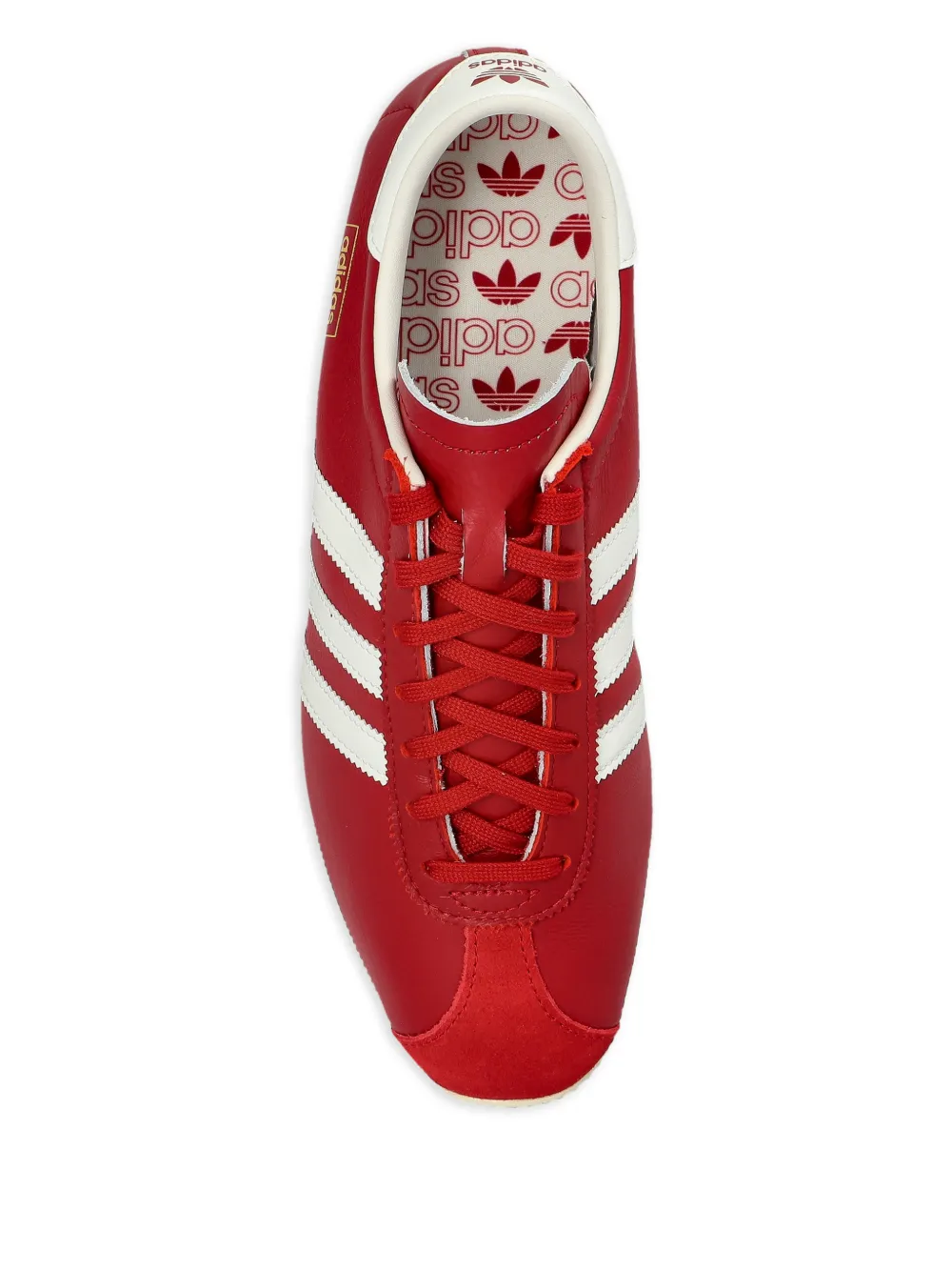 adidas Paris gestreepte sneakers Rood