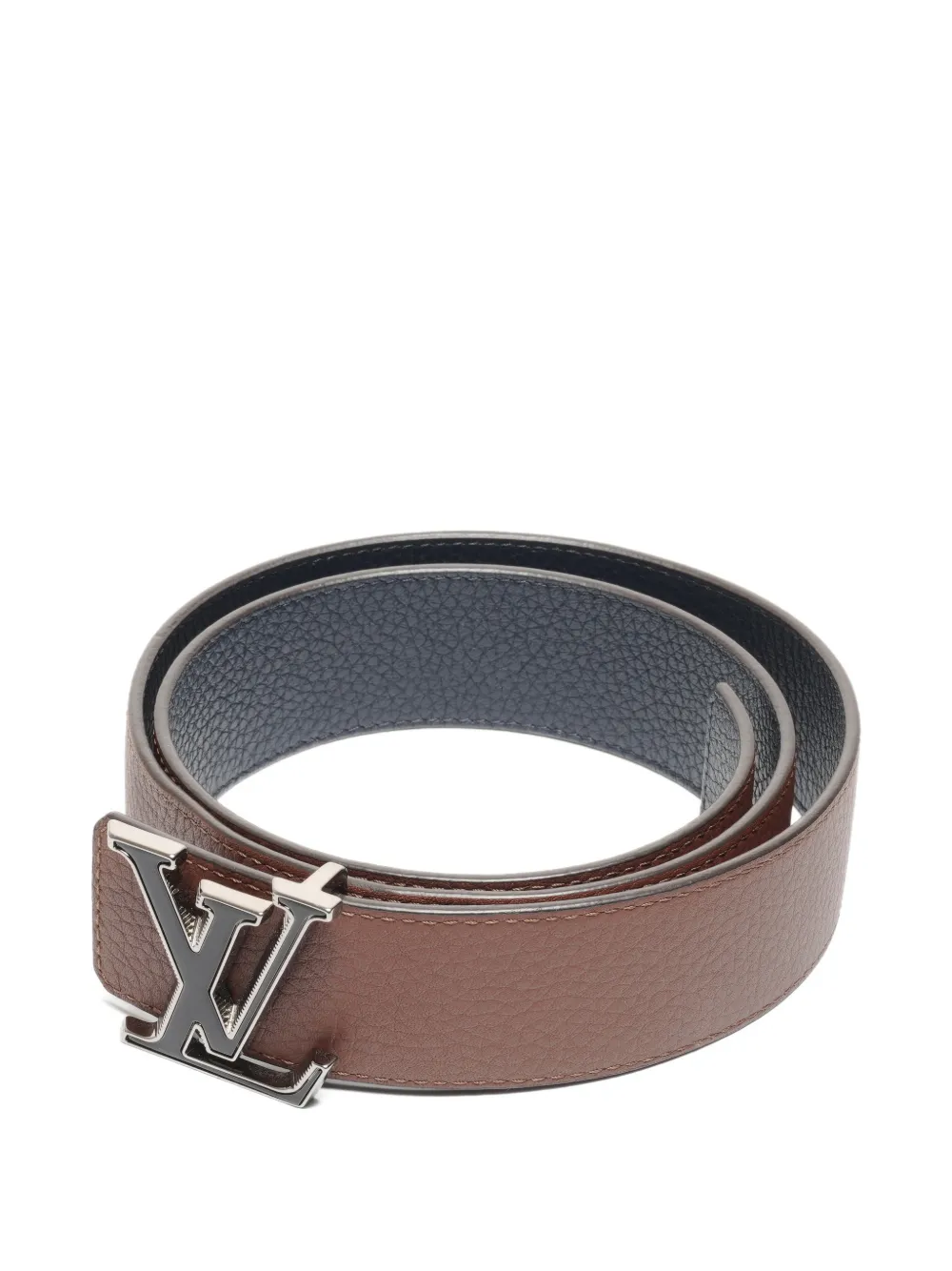 LOUIS VUITTON Pre-owned 2019 Lv Tilt Reversible Belt In Brown
