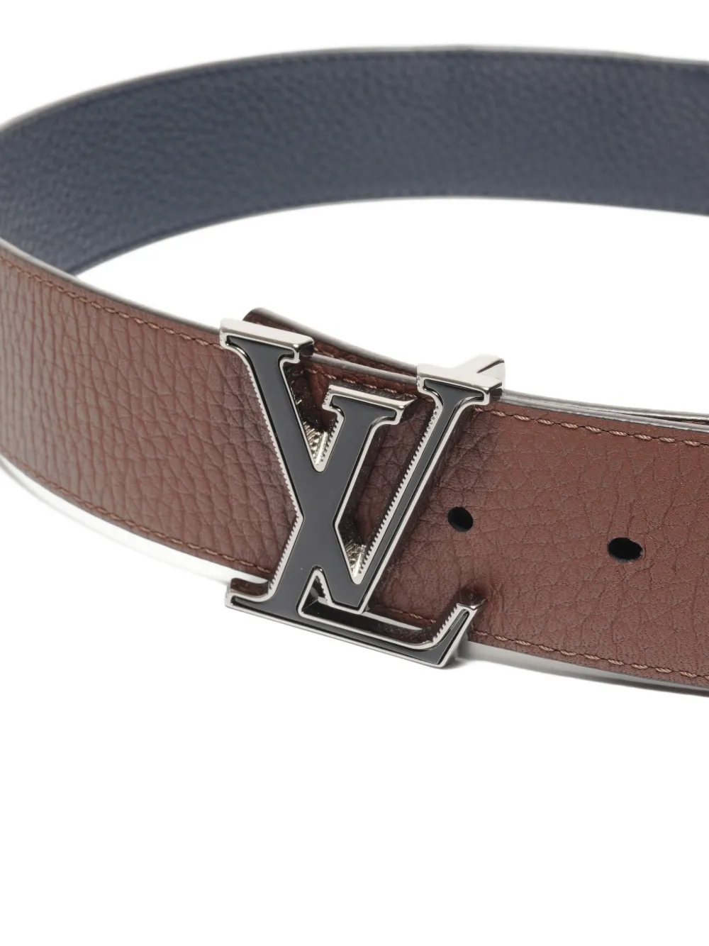 LOUIS VUITTON Pre-owned 2019 Lv Tilt Reversible Belt In Brown