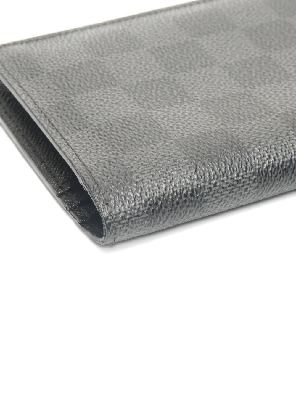 LOUIS VUITTON Pre-owned 2009 Damier Graphite Wallet In Gray