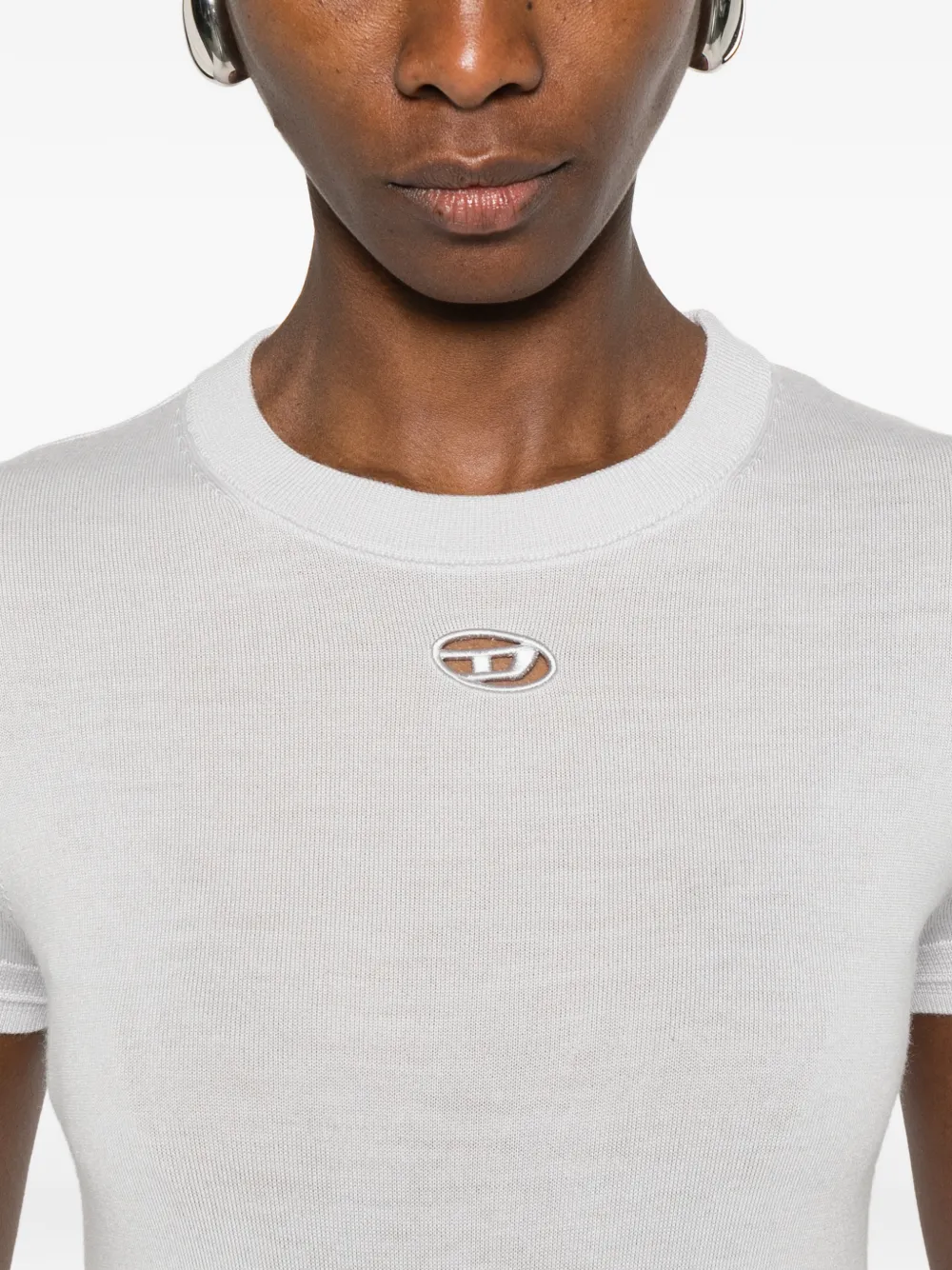 Diesel T-shirt met korte mouwen Paars