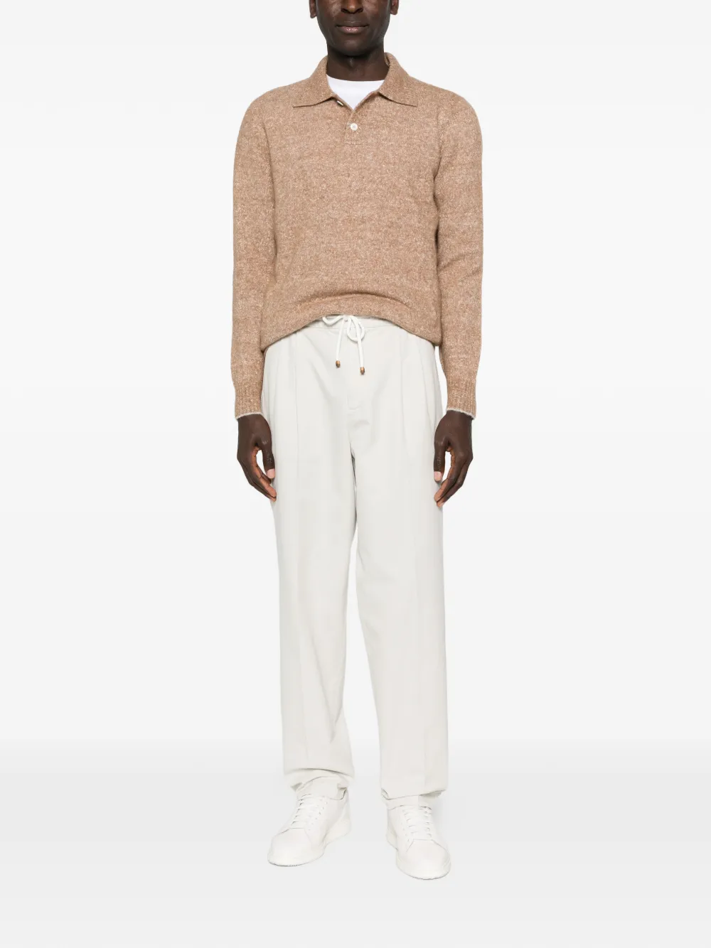 Brunello Cucinelli drawstring trousers | Regular-Fit & Straight Leg Pants | Image 2