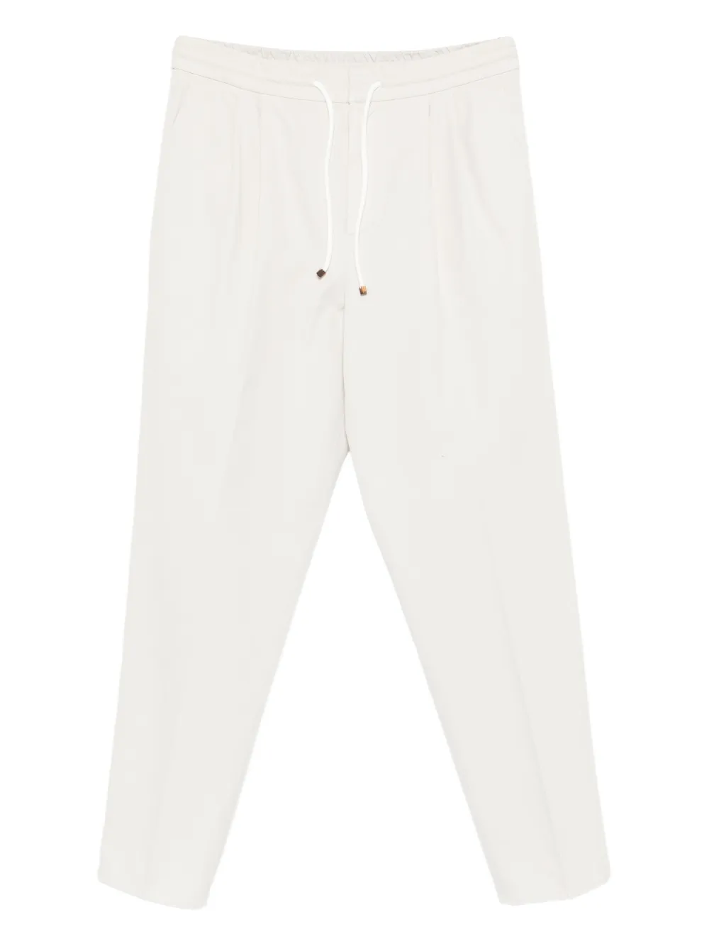 Brunello Cucinelli drawstring trousers | Neutrals | Image 1