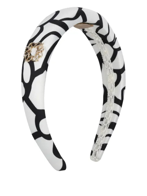 ELIE SAAB JUNIOR floral padded headband
