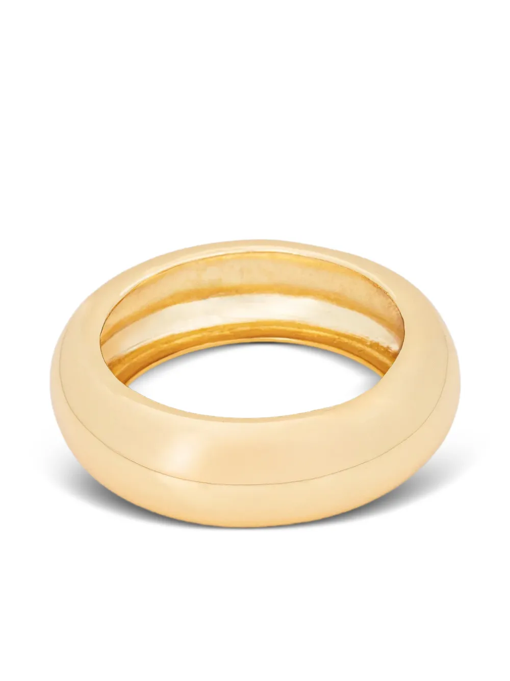 NAKED WOLFE Dea domed bangle | Gold | Image 1