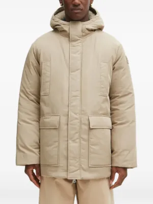 A.P.C. Hooded Puffer Jacket | Black | FARFETCH