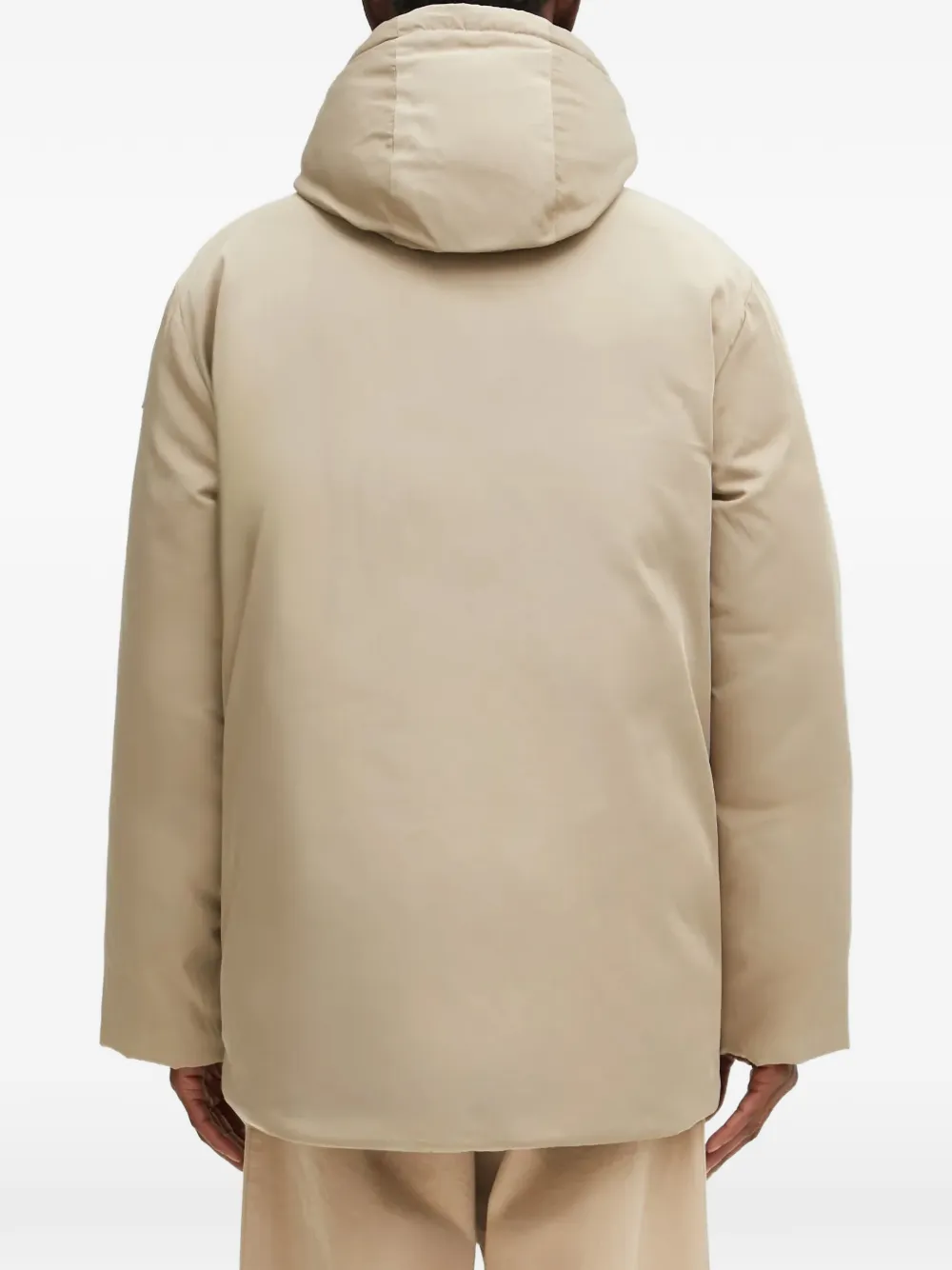 Maison Kitsuné Jack met capuchon Beige