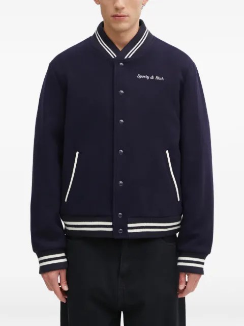 Sporty & Rich Hotel Eden Roc buttoned jacket