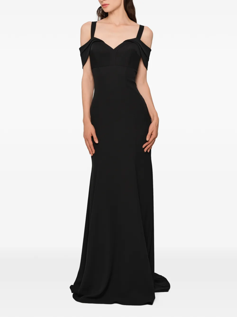 Murmur Candy maxi dress - Zwart