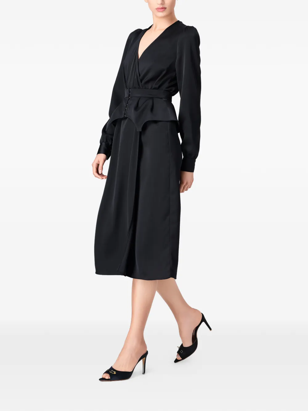 Fold Midi Dress