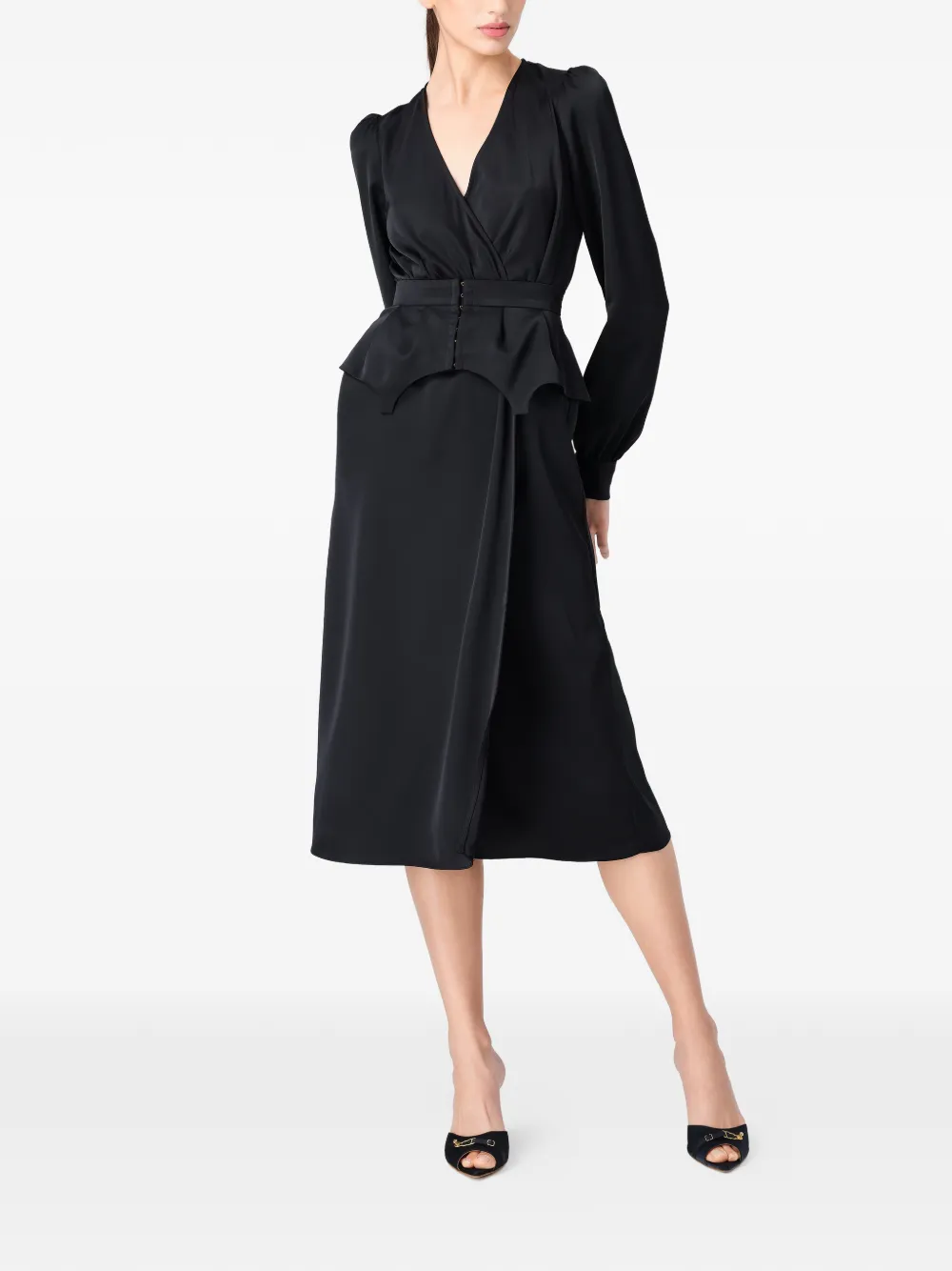 Murmur Fold Midikleid | Tageskleider | Image 2