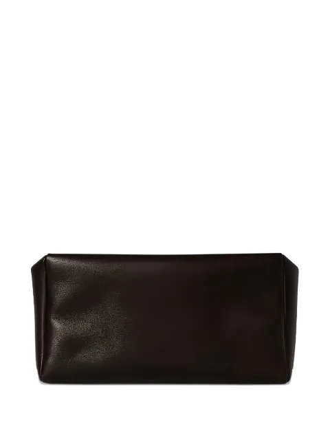 The Row leather clutch bag