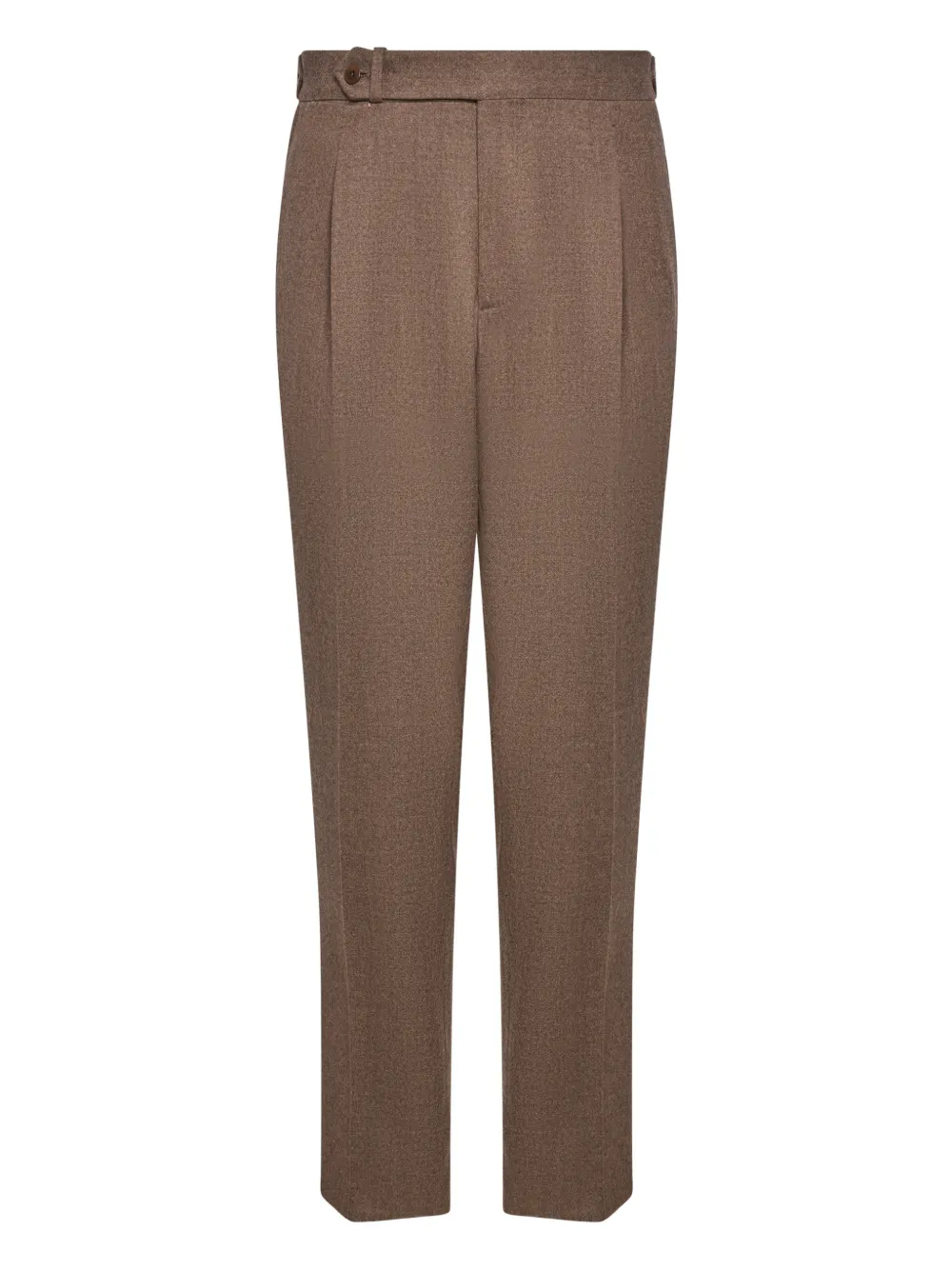 FRANZESE COLLECTION Stefano De Martino pleated trousers | Brown | Image 1