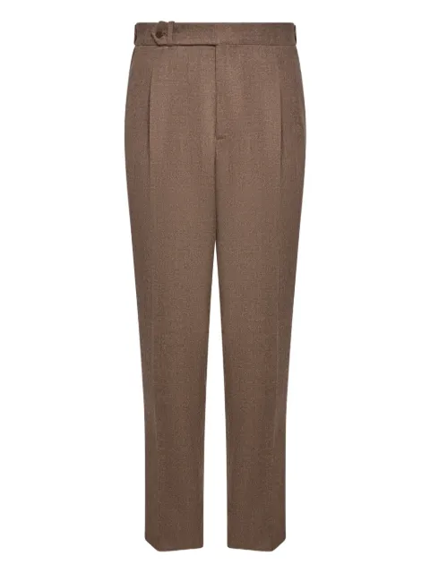 FRANZESE COLLECTION Stefano De Martino pleated trousers
