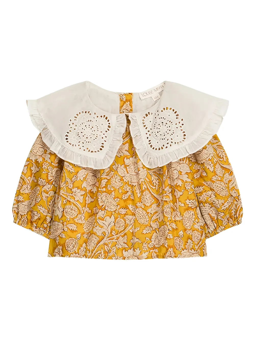 LOUISE MISHA KIDS Camicia Clea a fiori - Giallo