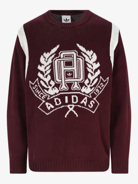 adidas graphic-print sweater