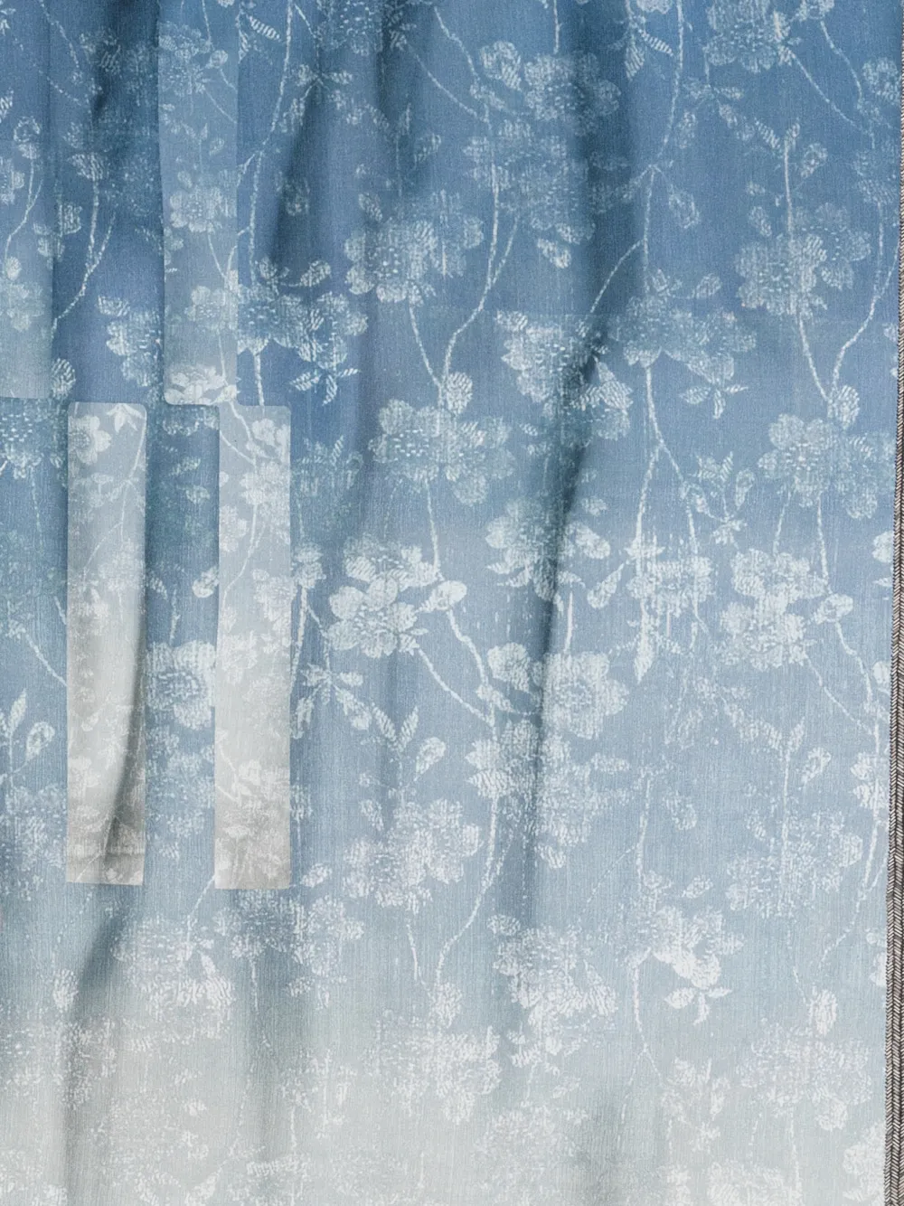  Pierre-louis Mascia Patterned Scarf - Blue 