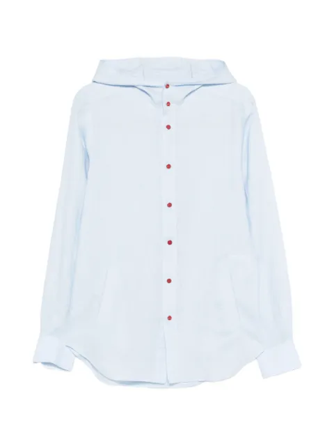 Kiton Mariano hooded shirt