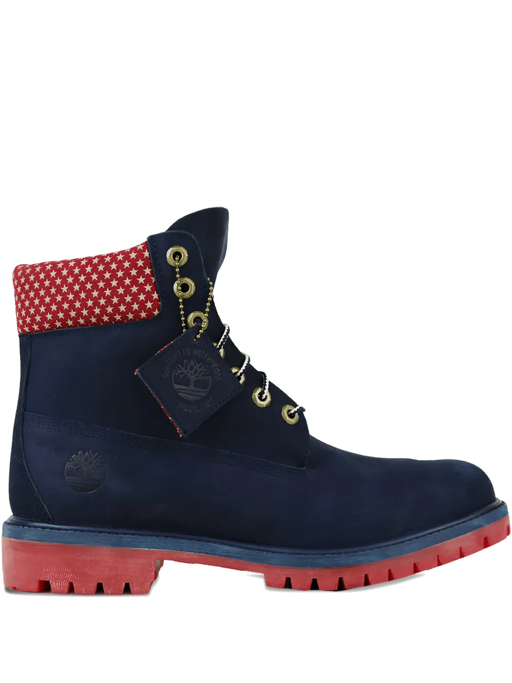 Timberland 6-inch star-motif boots - Blu