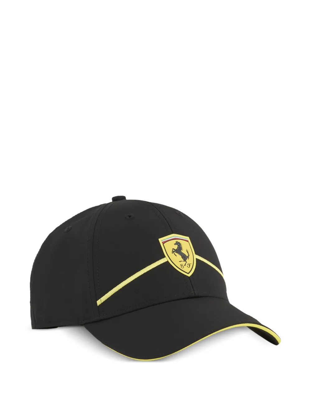 Puma X Ferrari Race Logo Baseball Cap In Orange