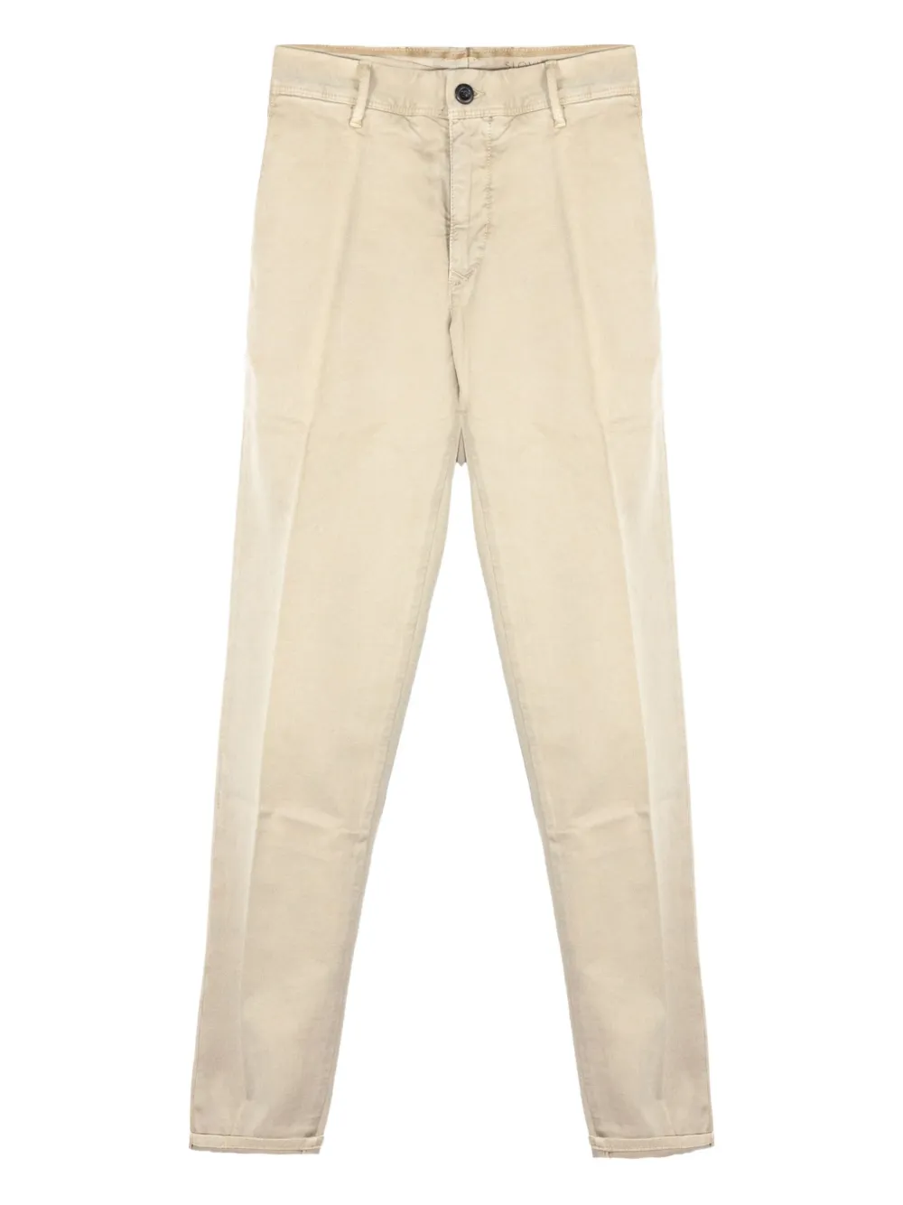 Incotex stretch slim trousers | Neutrals | Image 1