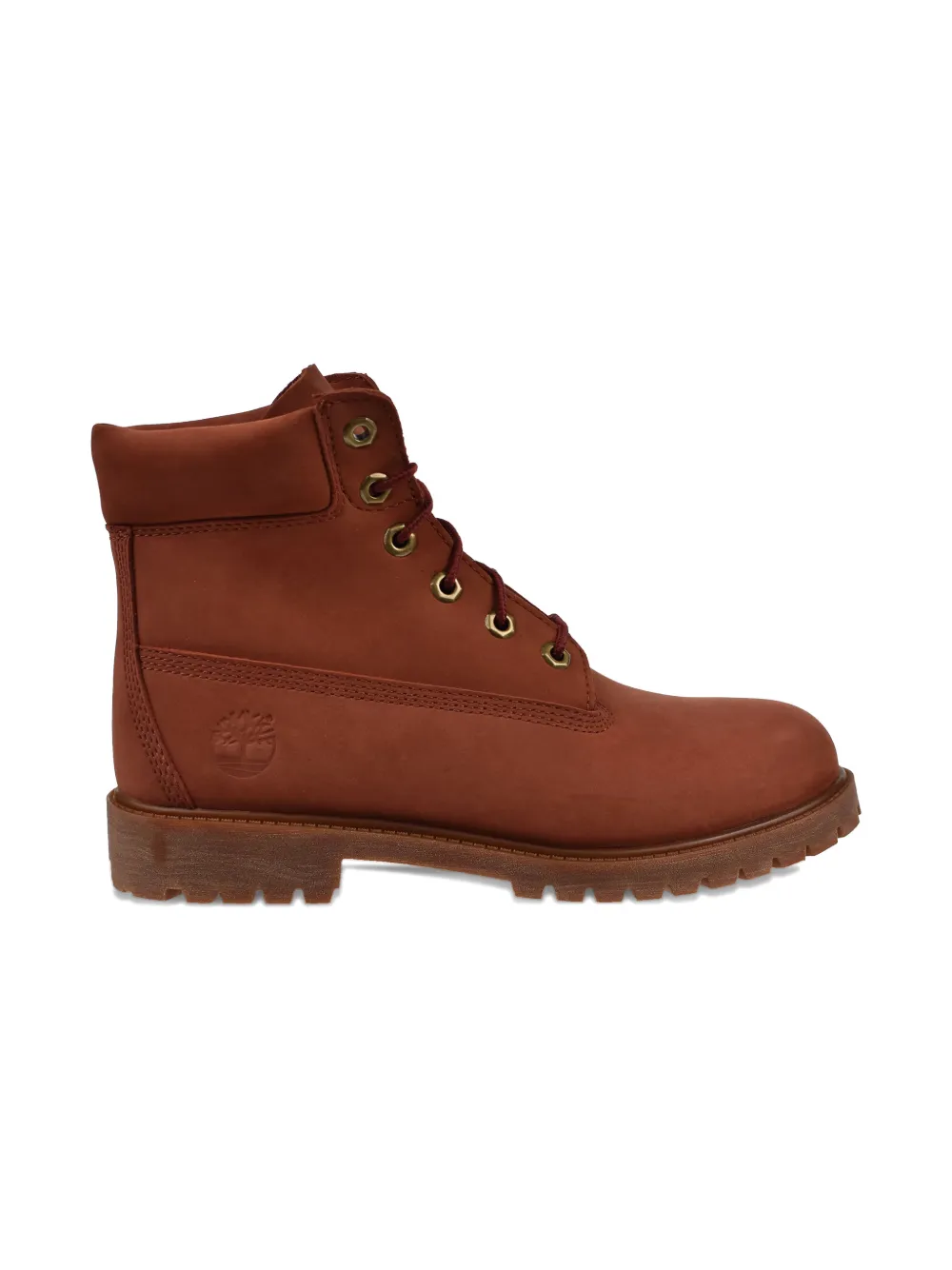 Timberland Kids 6-Inch Premium nubuck boots - Rood