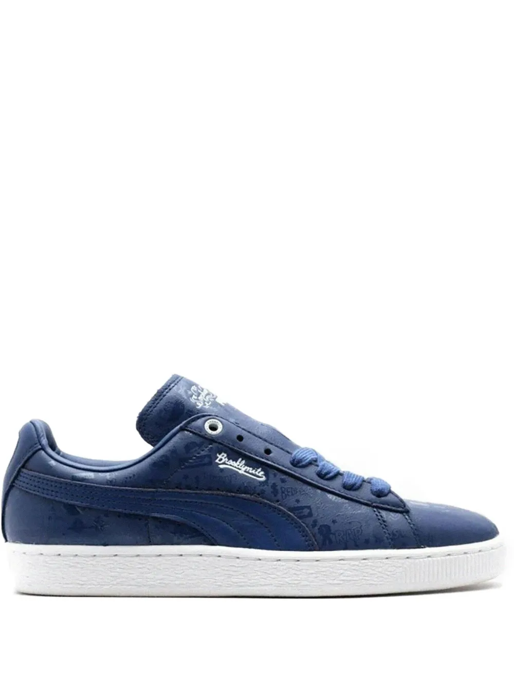 PUMA Sophia Chang Basket Classic print low-tops sneakers - Blu