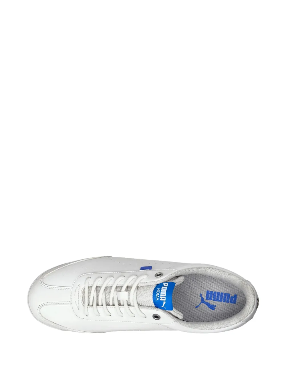 PUMA x Mercedes-AMG Petronas F1 Roma geperforeerde sneakers Wit