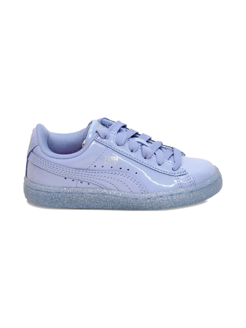 Puma Kids Basket Iced Glitte sneakers - Viola