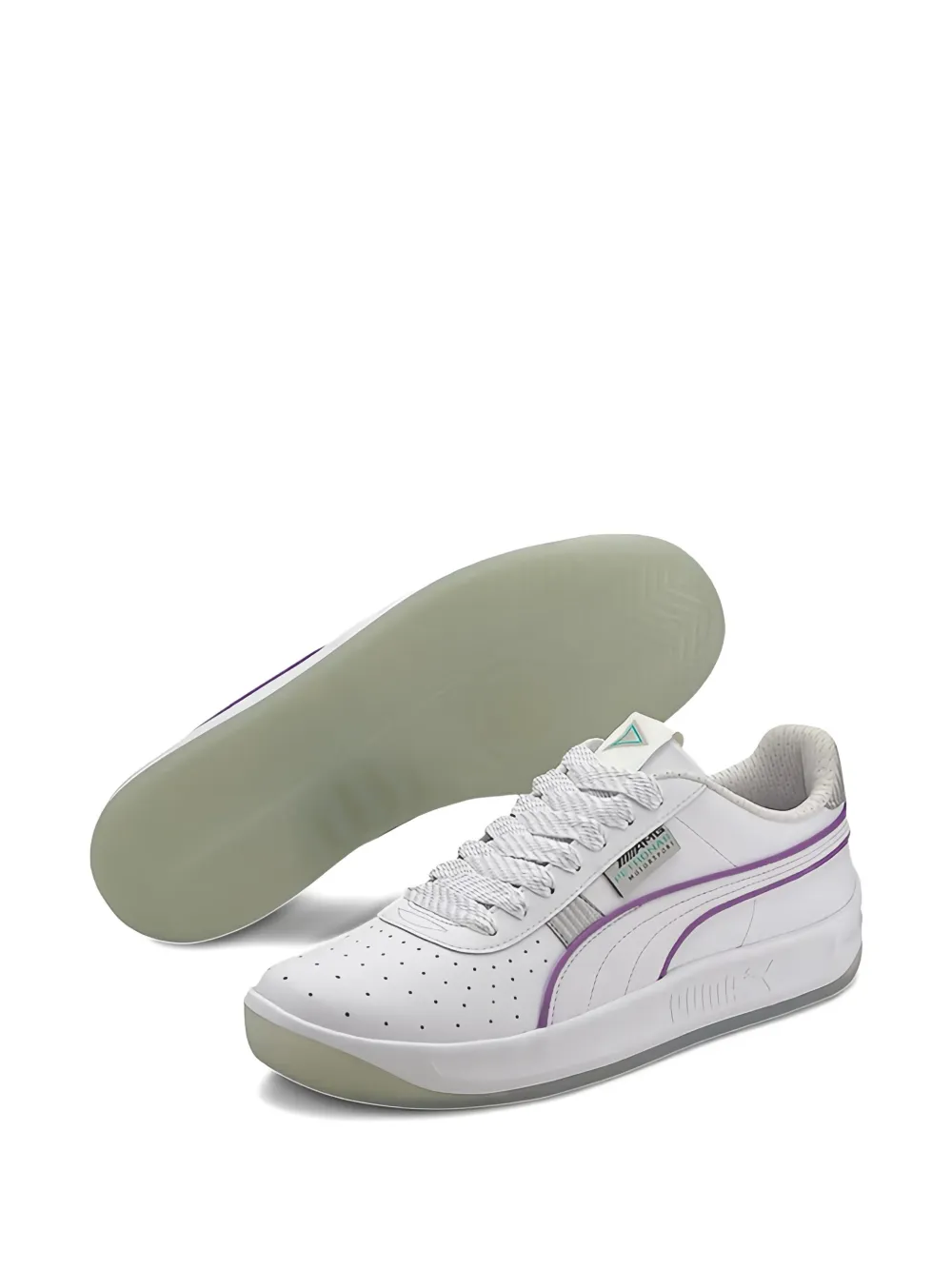 PUMA x Mercedes-AMG Petronas Motorsport GV Special geperforeerde sneakers Wit