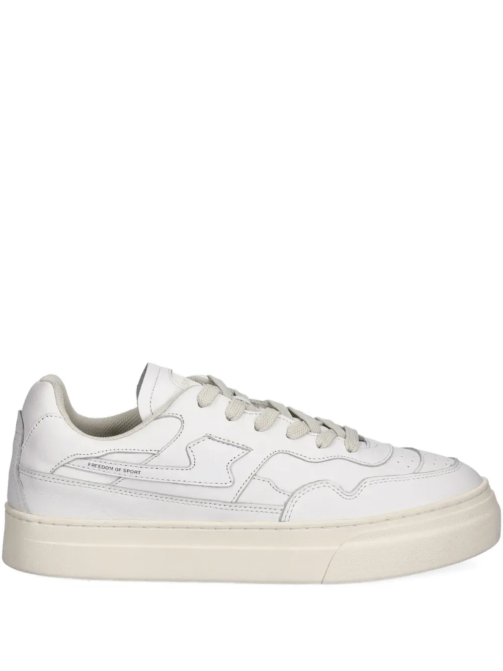 Stepney Workers Club leather sneakers - Bianco