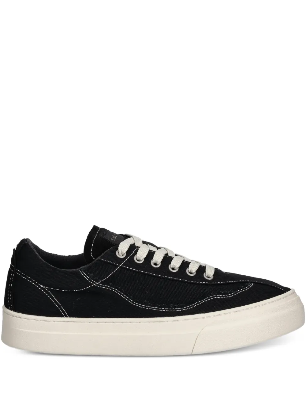 Stepney Workers Club contrast-stitching sneakers - Nero