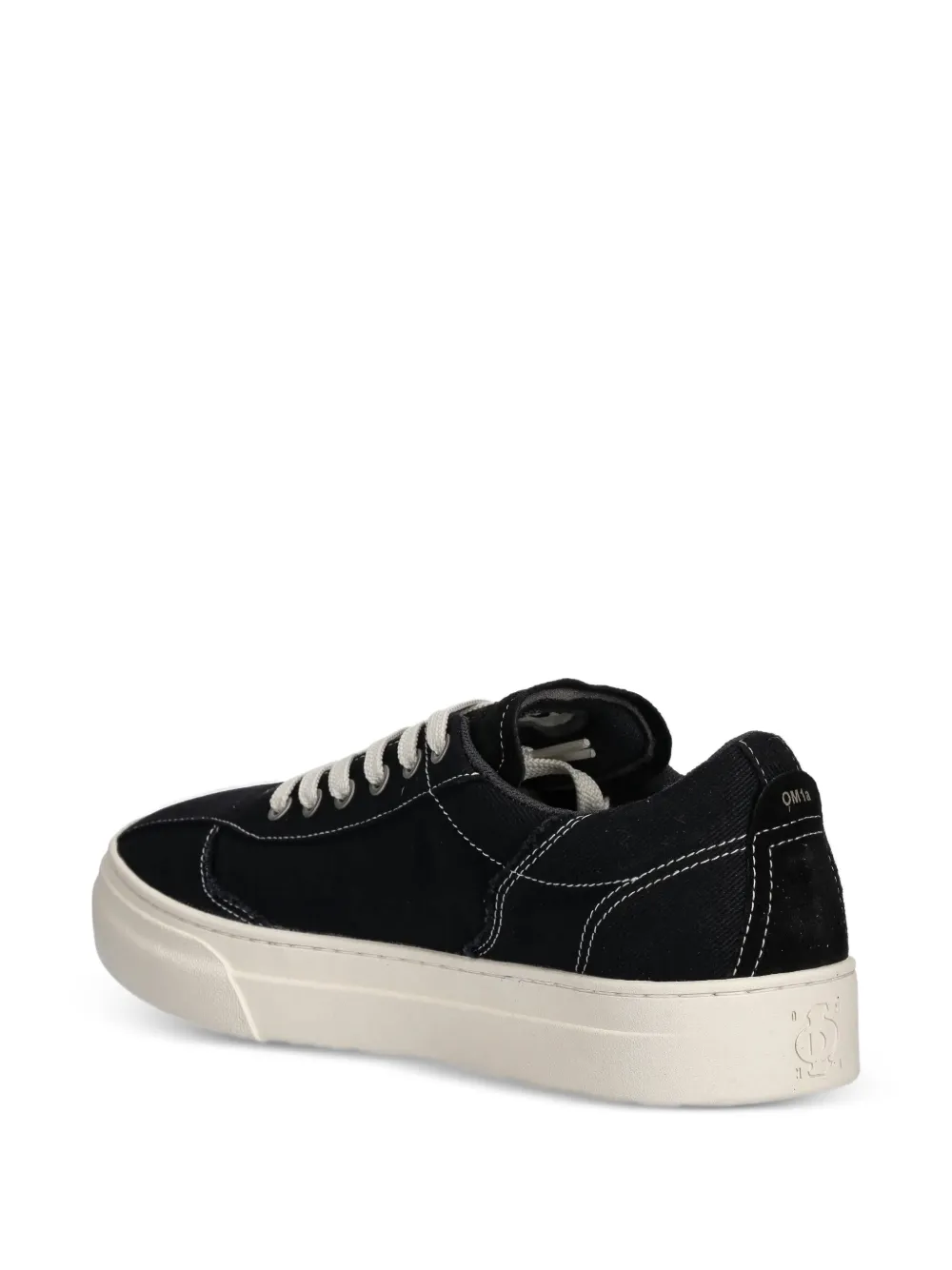  Stepney Workers Club Contrast-stitching Sneakers - Black 