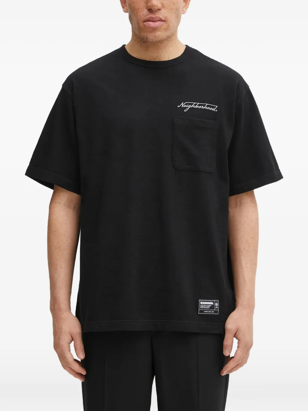 Neighborhood patch-pocket T-shirt - Nero