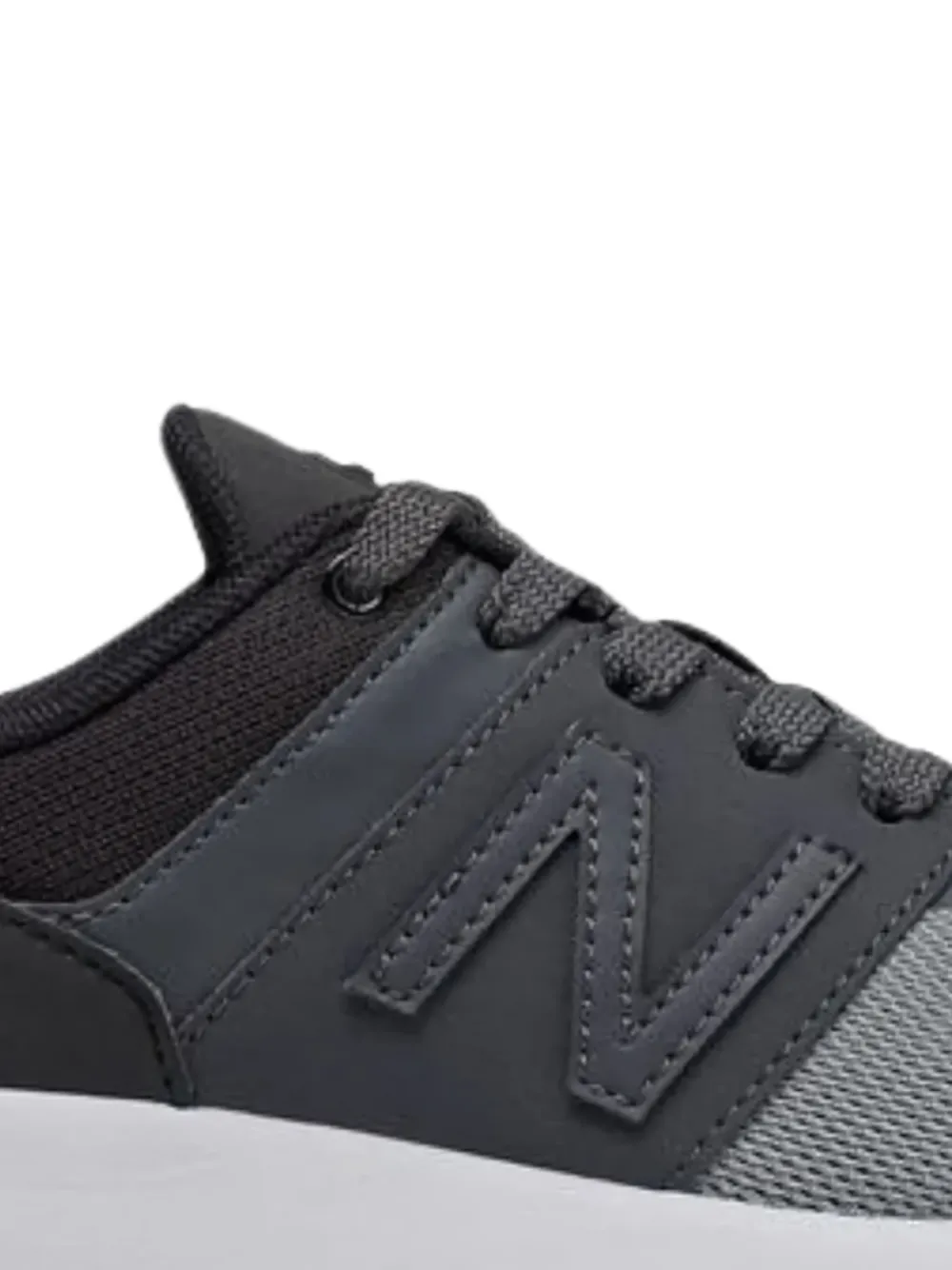 New Balance Kids Sneakers met geperforeerde details - Grijs