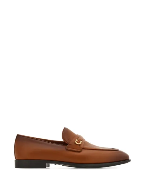 Ferragamo almond-toe loafers