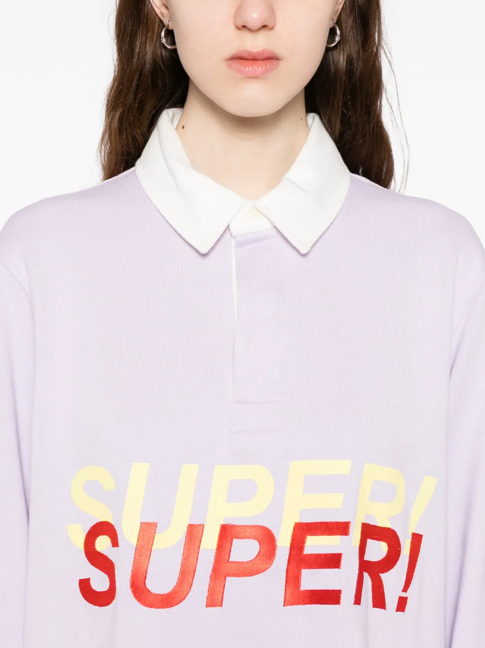 JW Anderson Super Speed polotop Paars