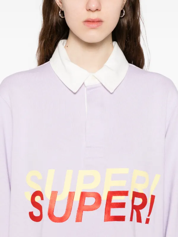JW Anderson Super Speed ポロシャツ | パープル | FARFETCH JP