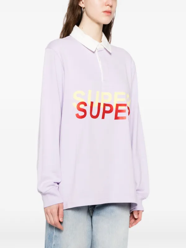 JW Anderson Super Speed ポロシャツ | パープル | FARFETCH JP