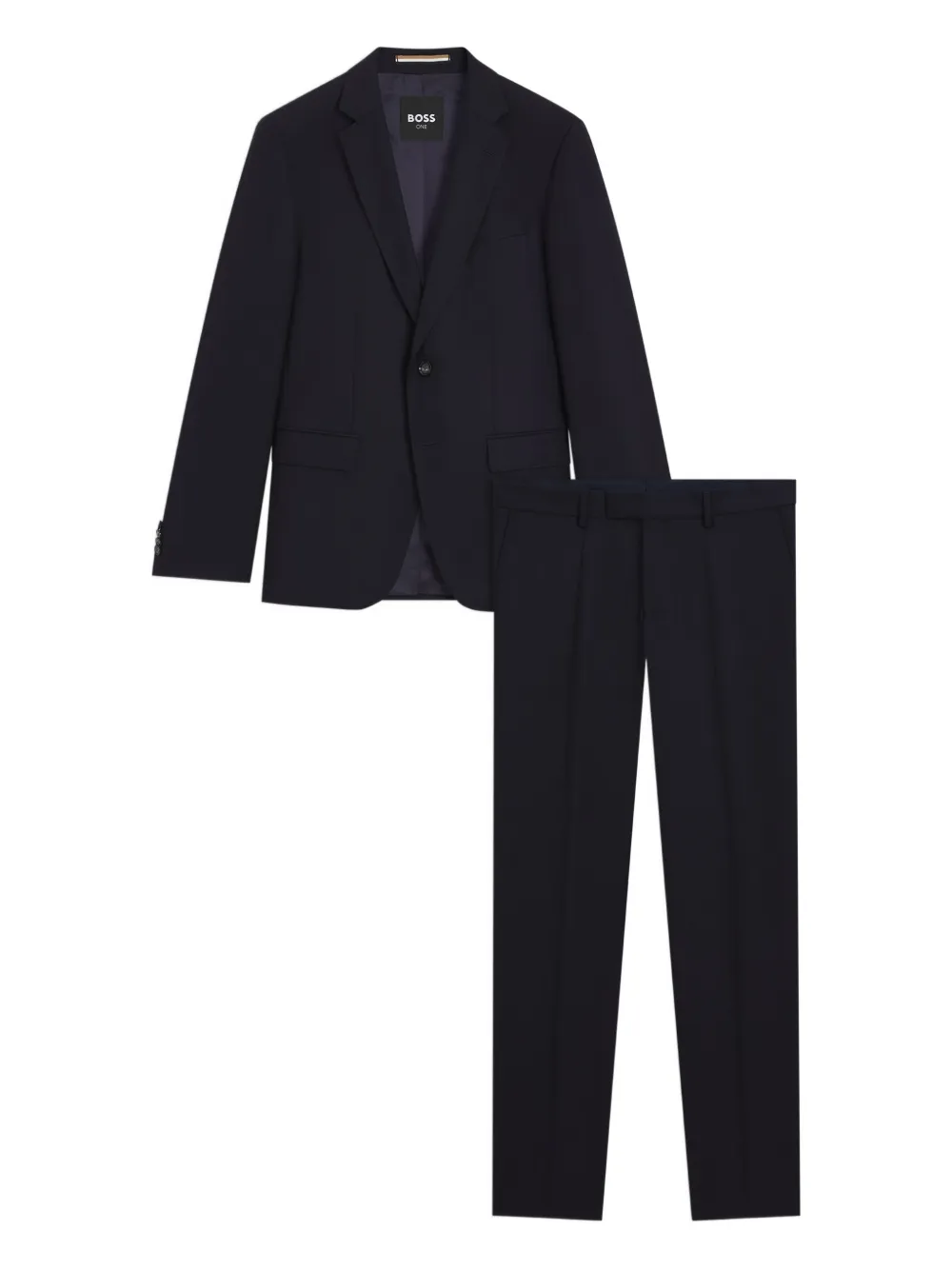 BOSS button suit | Blue | Image 1