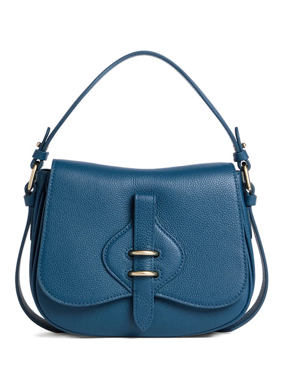 Coccinelle small Mavery buckle shoulder bag - Blue