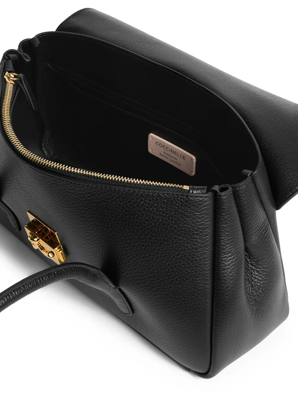 Coccinelle Grote C-Me Lock schoudertas Zwart