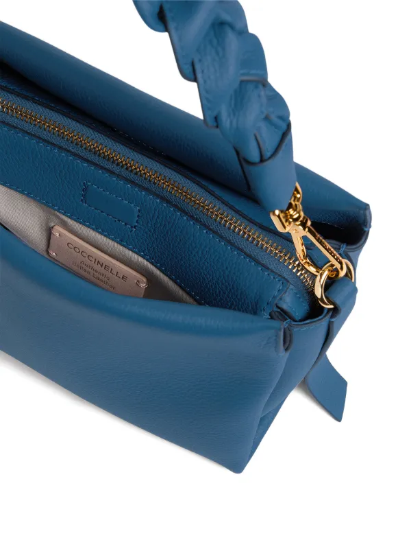 Coccinelle Small Boheme braided-strap Shoulder Bag | Blue | FARFETCH